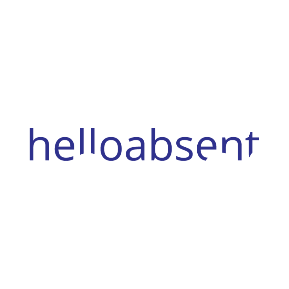 Helloabsent – Konzentration ist Teamwork Logo